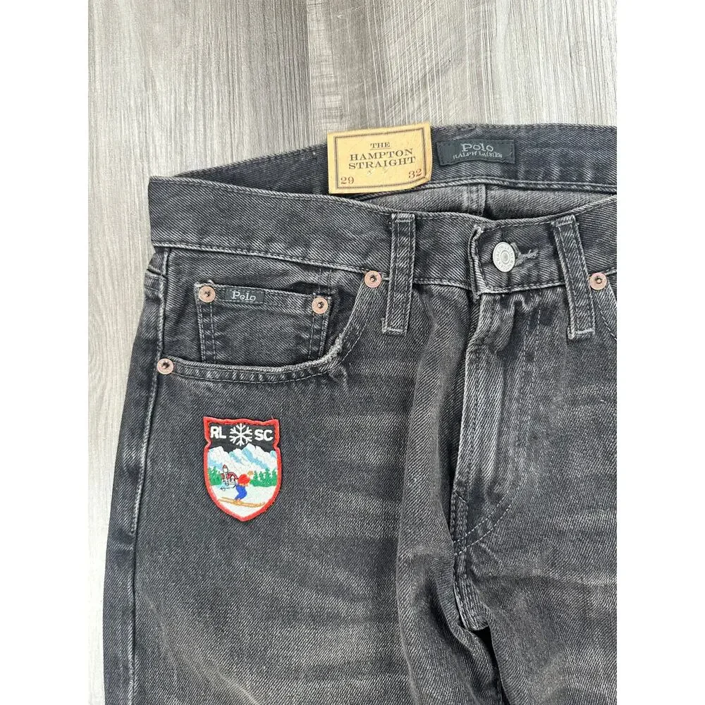 Polo Ralph Lauren Hampton Ski Club Distressed Jeans - Size 29x32